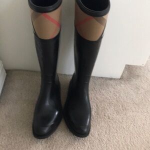Designer rain boots